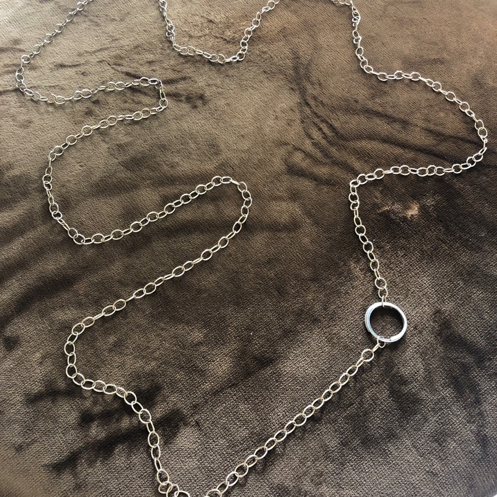 14K Gold Fill Chain 46” with Sterling Silver Clasp